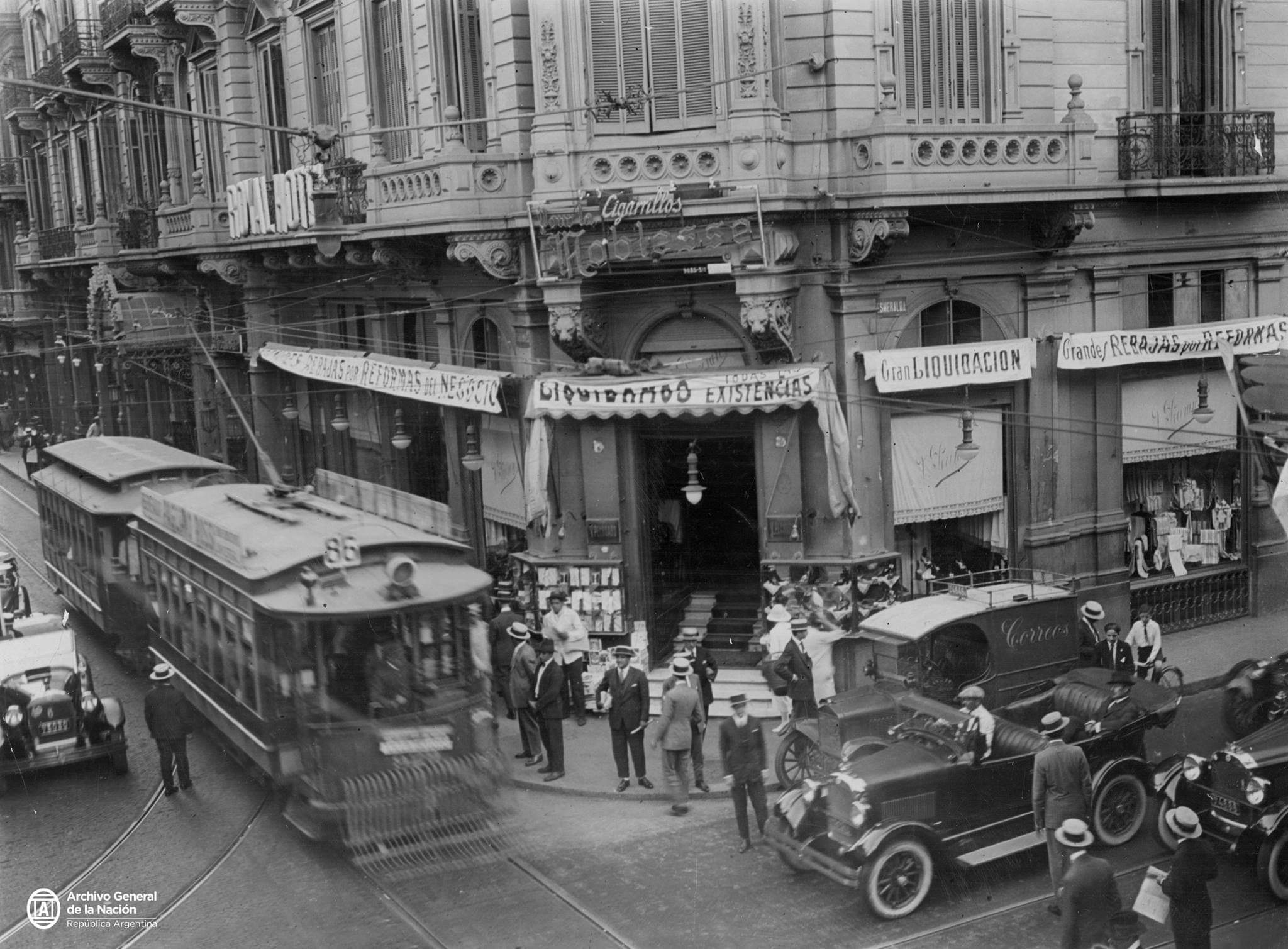 Corrientes y Esmeralda 1926